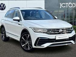 White Used 2023 VW Tiguan R-line SUV | £31,580 (Fair price)
