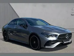 Grey Used 2024 Mercedes CLA220 AMG Line Premium Plus Sedan | £33,580 (A bit pricey)