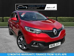 Red Used 2018 Renault Kadjar Dynamique SUV | £5,995 (Fair price)