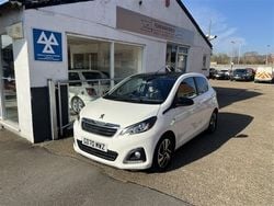 White Used 2020 Peugeot 108 Allure Hatchback | £7,995 (Fair price)