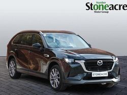 Black New 2025 Mazda CX-80 Exclusive-Line SUV | £39,995