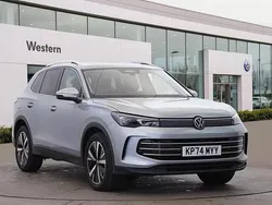 Silver Used 2024 VW Tiguan Elegance SUV | £34,499 (Expensive)