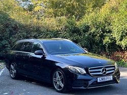 Black Used 2019 Mercedes E200 AMG line Estate | £13,600 (Super price)