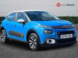 Blue Used 2016 Citroën C3 Feel Hatchback | £5,498 (Fair price)