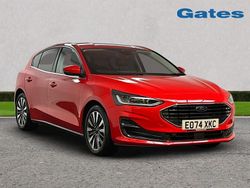 Red Used 2024 Ford Focus Titanium X Hatchback | £18,499 (Fair price)
