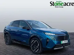 Blue Used 2024 Peugeot e-3008 GTi SUV | £25,295