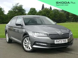 Grey Used 2024 Skoda Superb SE Technology Hatchback | £24,995 (Fair price)