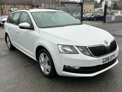 Candy white Used 2018 Skoda Octavia SE Estate | £8,299 (A bit pricey)