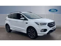 White Used 2018 Ford Kuga ST-Line SUV | £12,596 (Fair price)