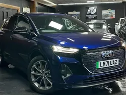 Blue Used 2021 Audi Q4 e-tron Advanced SUV | £30,560 (Good price)