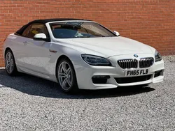 White Used 2015 BMW 640 Cabriolet M Sport Cabriolet | £15,495 (Fair price)