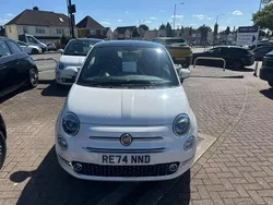 White Used 2024 Fiat 500 S Hatchback | £14,295 (Expensive)