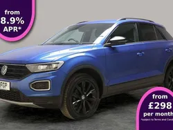 Blue Used 2021 VW T-Roc Black Edition SUV | £20,747 (Fair price)