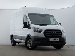 White Used 2023 Ford Transit Van | £18,998 (Fair price)