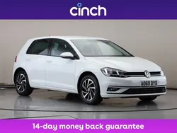 White Used 2019 VW Golf VII Match Hatchback | £11,799 (Fair price)