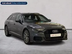 Grey Used 2023 Audi A6 Black Edition Estate | £32,666 (Fair price)