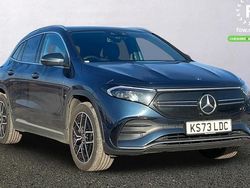 Blue Used 2023 Mercedes EQA350 AMG Line Premium SUV | £24,399 (Fair price)