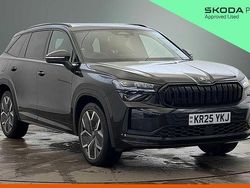 Black magic pearl effect Used 2025 Skoda Kodiaq SportLine SUV | £37,700 (A bit pricey)