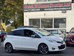 White Used 2013 Toyota Yaris Trend Hatchback | £4,350 (Fair price)