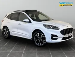 White Used 2022 Ford Kuga ST-Line X SUV | £20,995 (Fair price)