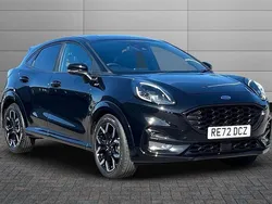 Black Used 2022 Ford Puma Gen-E ST-Line X Hatchback | £16,399 (Fair price)