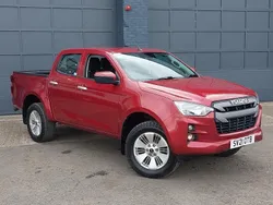 Red Used 2021 Isuzu D-Max Pickup | £20,998 (Fair price)