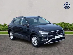 Black Used 2024 VW T-Roc Life SUV | £23,000 (Fair price)