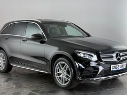 Black Used 2018 Mercedes GLC220 AMG line Estate | £19,550 (Good price)