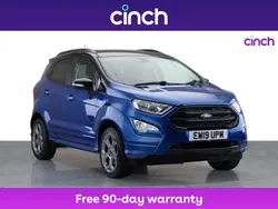 Blue Used 2019 Ford Ecosport ST-Line SUV | £11,049 (Fair price)