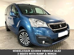 Blue Used 2017 Peugeot Partner Active Van | £7,995 (A bit pricey)