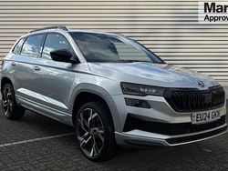 Silver Used 2024 Skoda Karoq SportLine SUV | £23,990 (Good price)
