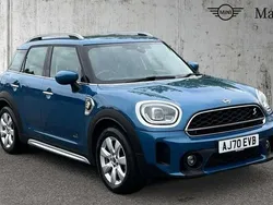 Island blue Used 2021 Mini Cooper S Countryman Classic SUV | £20,390 (A bit pricey)