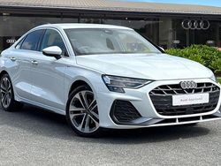 White Used 2025 Audi A3 S-Line Sedan | £26,850 (Fair price)