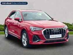 Red Used 2021 Audi Q3 S-Line SUV | £25,804 (Fair price)