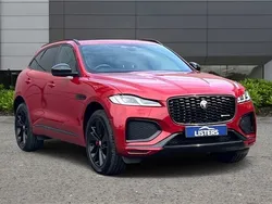 Metallic firenze red Used 2022 Jaguar F-Pace R-Dynamic SUV | £31,800 (Fair price)