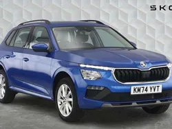 Race blue metallic Used 2024 Skoda Kamiq SE SUV | £18,000 (Fair price)