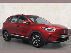 Red Used 2022 MG ZS Trophy Connect Sedan | £15,934 (Fair price)