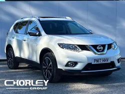 White Used 2017 Nissan X-Trail N-Vision SUV | £11,351 (Good price)