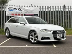 White Used 2018 Audi A4 S-Line Estate | £12,000 (Fair price)