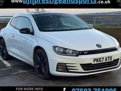 White Used 2017 VW Scirocco Black Edition Coupe | £9,488 (Fair price)
