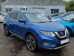 Blue Used 2018 Nissan X-Trail Tekna SUV | £10,588 (Fair price)
