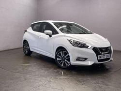 White Used 2017 Nissan Micra Acenta Hatchback | £7,599 (Fair price)