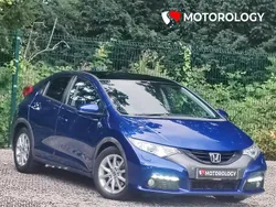 Blue Used 2014 Honda Civic EX Hatchback | £9,495 (A bit pricey)