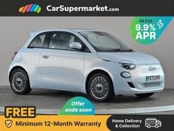 Blue Used 2022 Fiat 500e Icon Hatchback | £12,497 (Fair price)