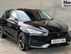 Midnight black Used 2024 Cupra Leon Hatchback | £20,690