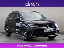 Black Used 2022 VW Tiguan R-line SUV | £21,999 (Fair price)
