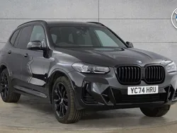 Grey Used 2024 BMW X3 M Sport SUV | £42,650 (Fair price)