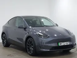 Grey Used 2022 Tesla Model Y Long Range AWD SUV | £25,498 (A bit pricey)