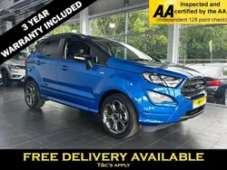 Blue Used 2021 Ford Ecosport ST-Line SUV | £12,495 (Fair price)