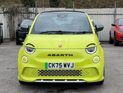 Green New 2025 Abarth 500e Scorpionissima Hatchback | £28,295 (Expensive)